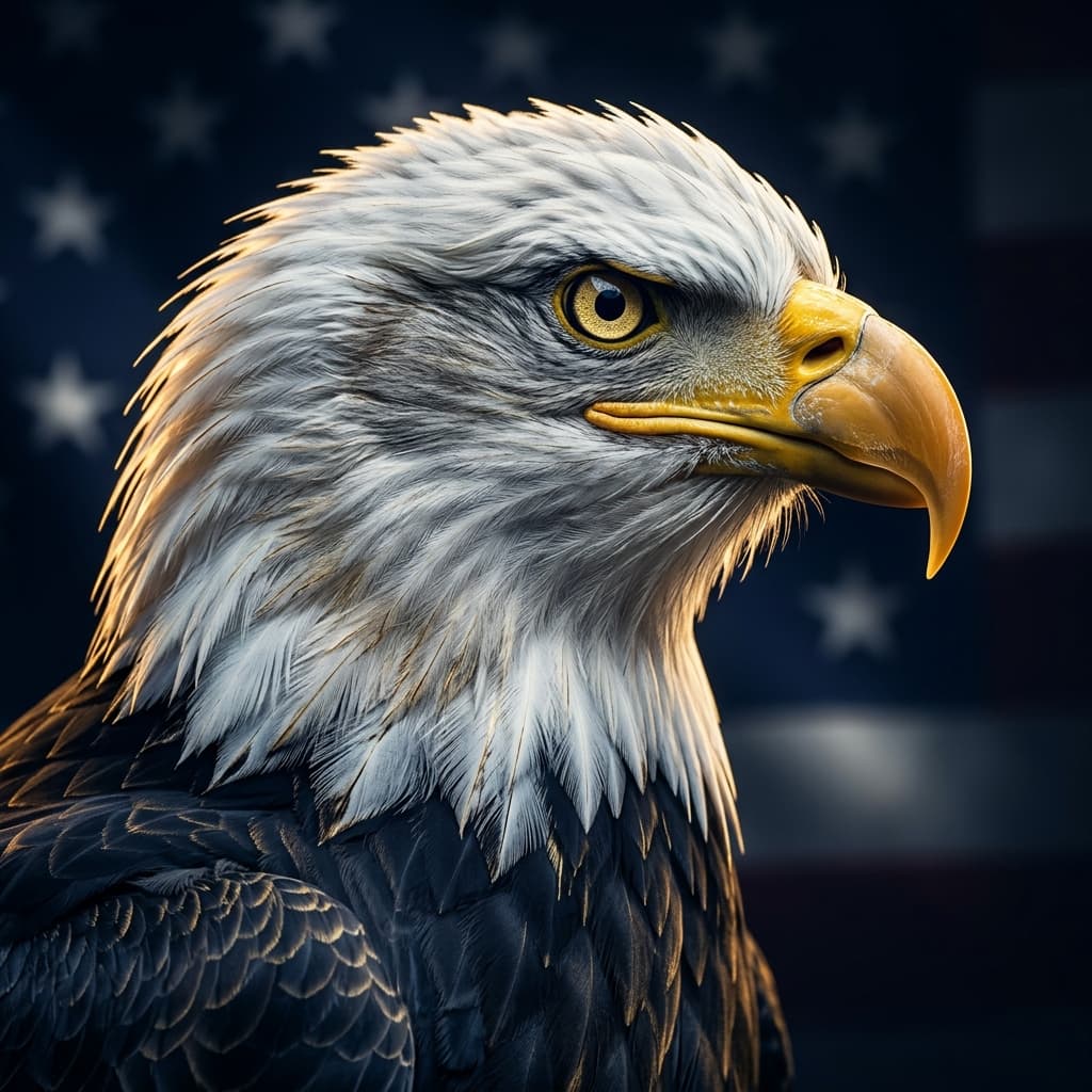 Eagle branding watermark