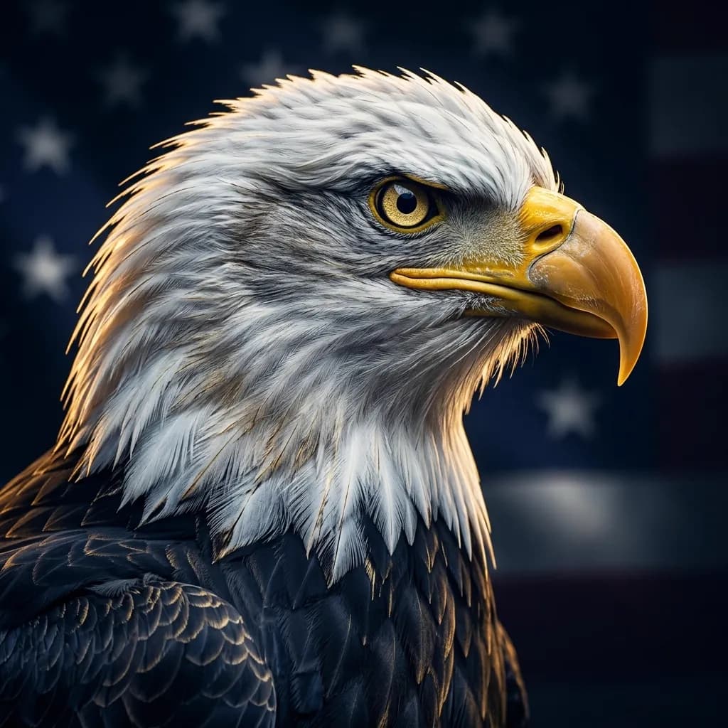 Eagle branding watermark