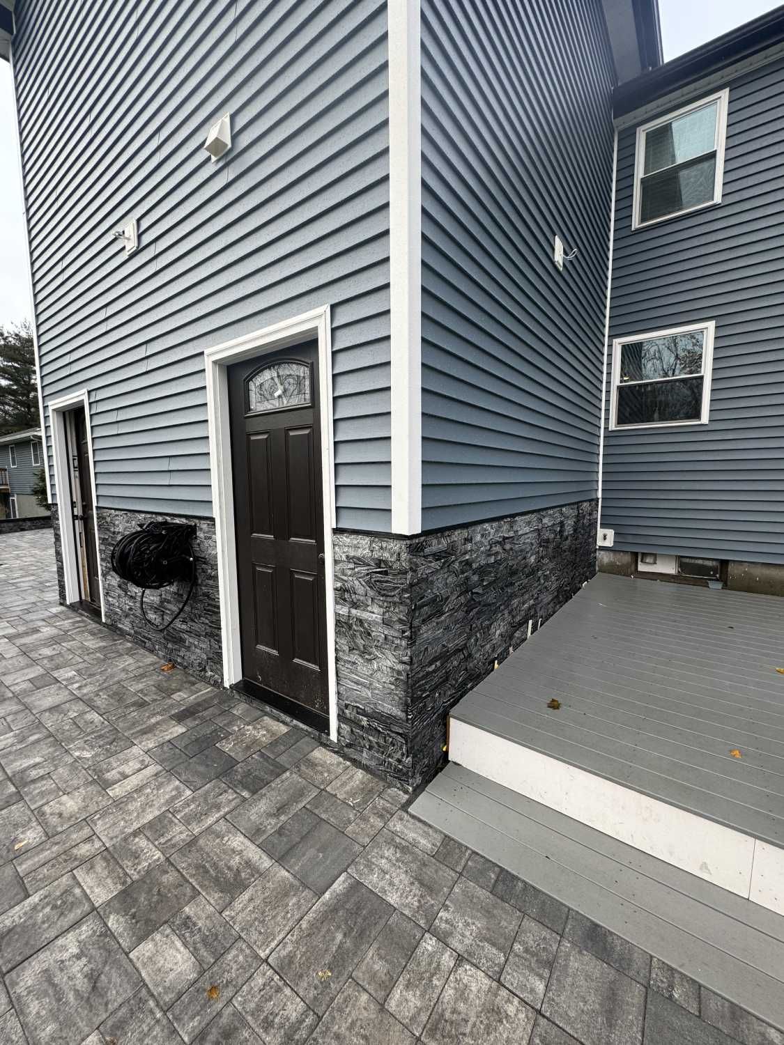 Custom Fire Pit Area