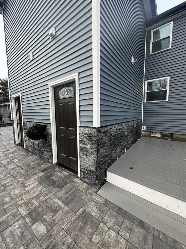 Custom Fire Pit Area