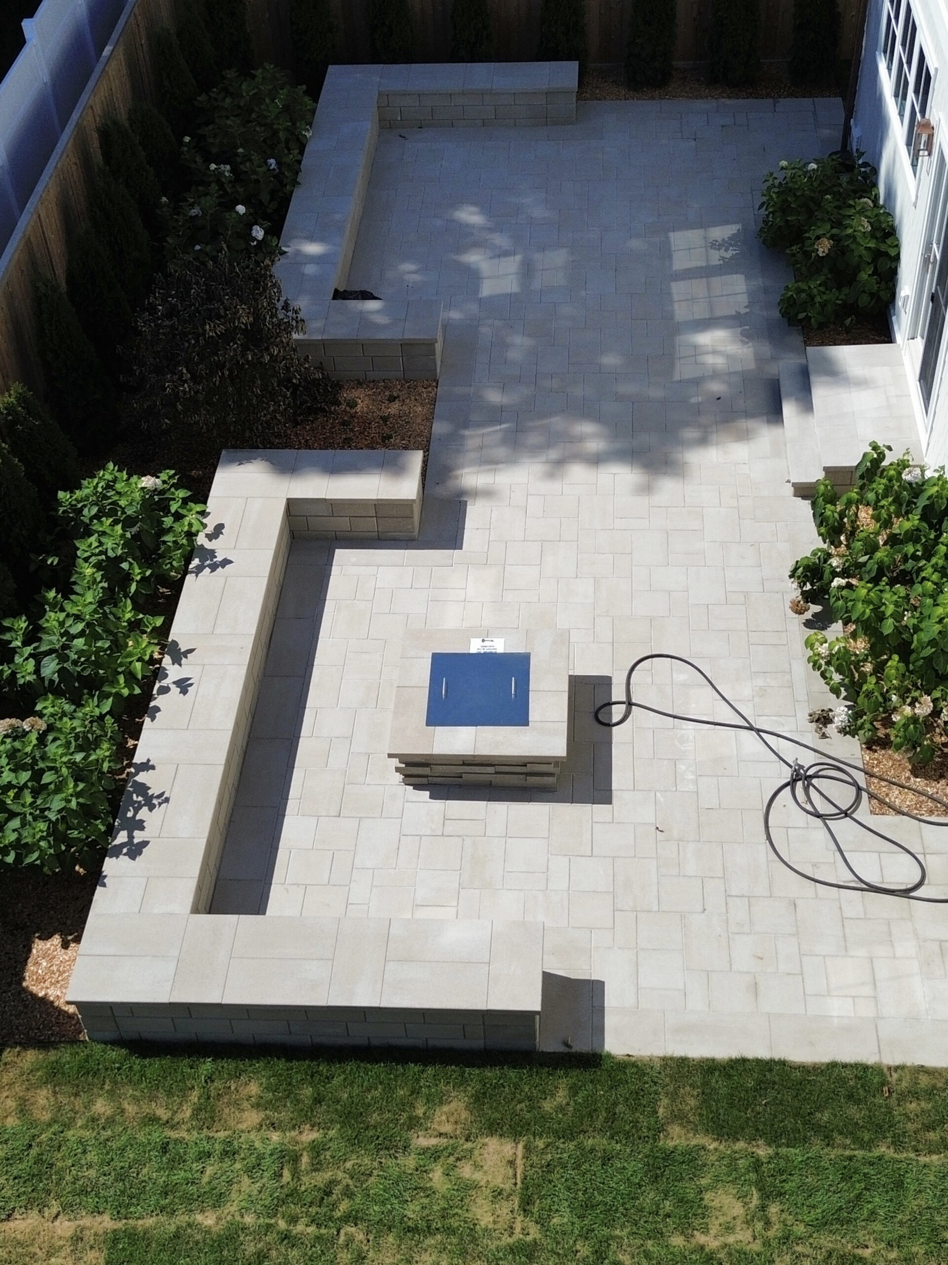 Custom Stone Fireplace