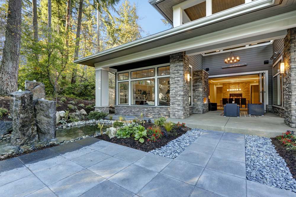 Blu Masonry Stone Patio Massachusetts Landscaping Experts